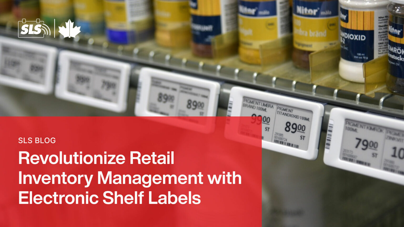Electronics Inventory Box Revolutionize Retail Inventory Management with Electronic Shelf Labels ...